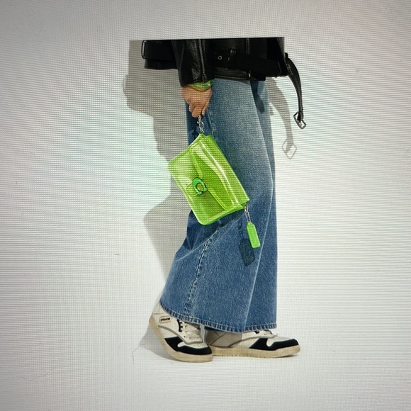 💚 COACH GREEN JELLY TABBY 💚 NWT - Picture 15 of 15